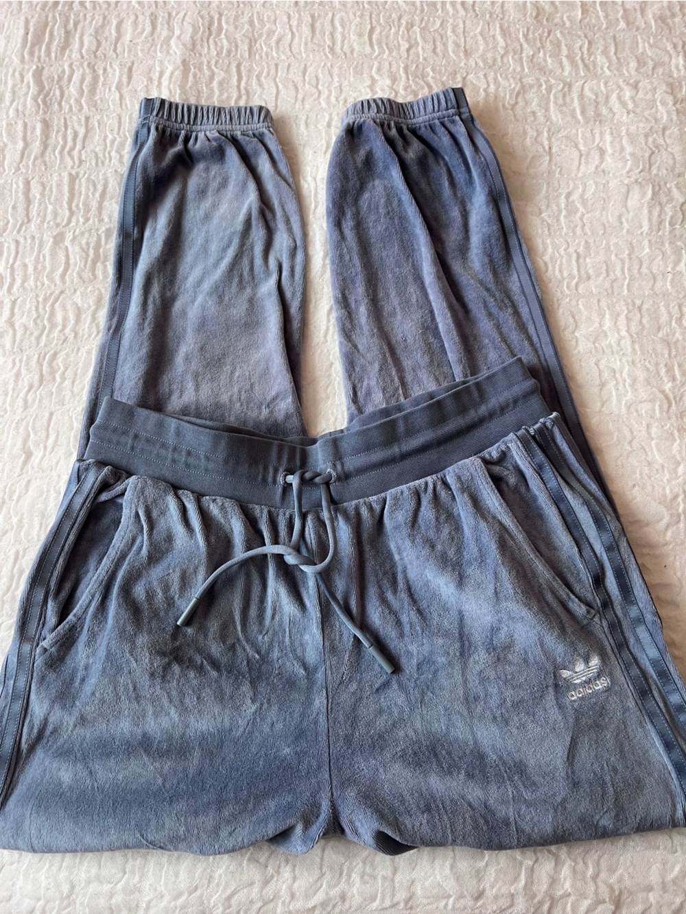 adidas Blue Tie-Dye Jogger Sweatpants